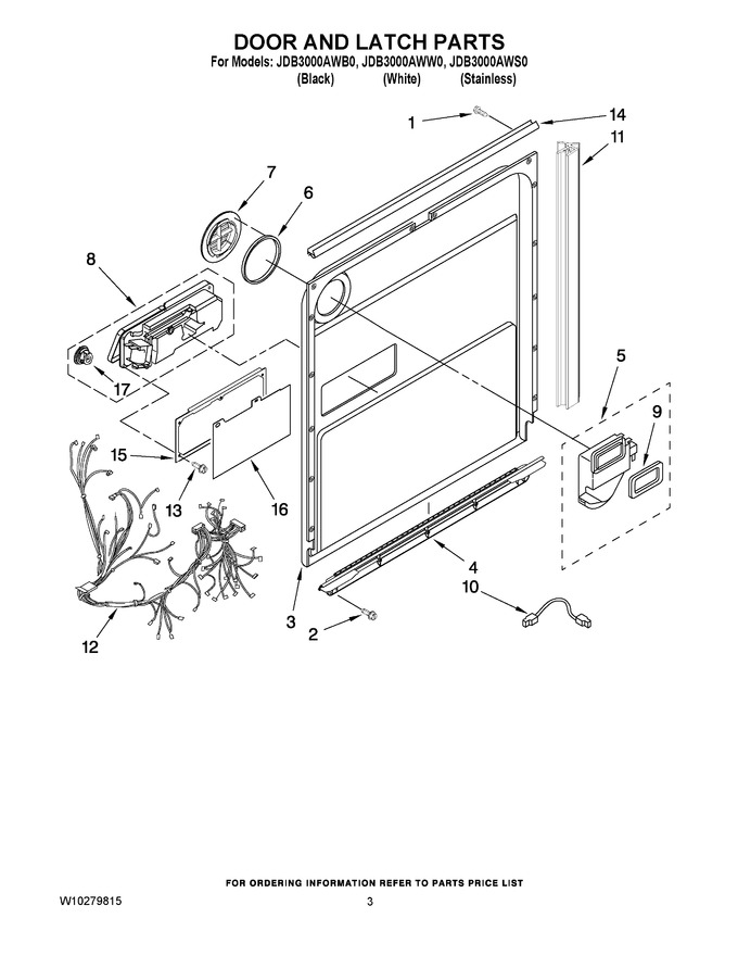 Diagram for JDB3000AWB0