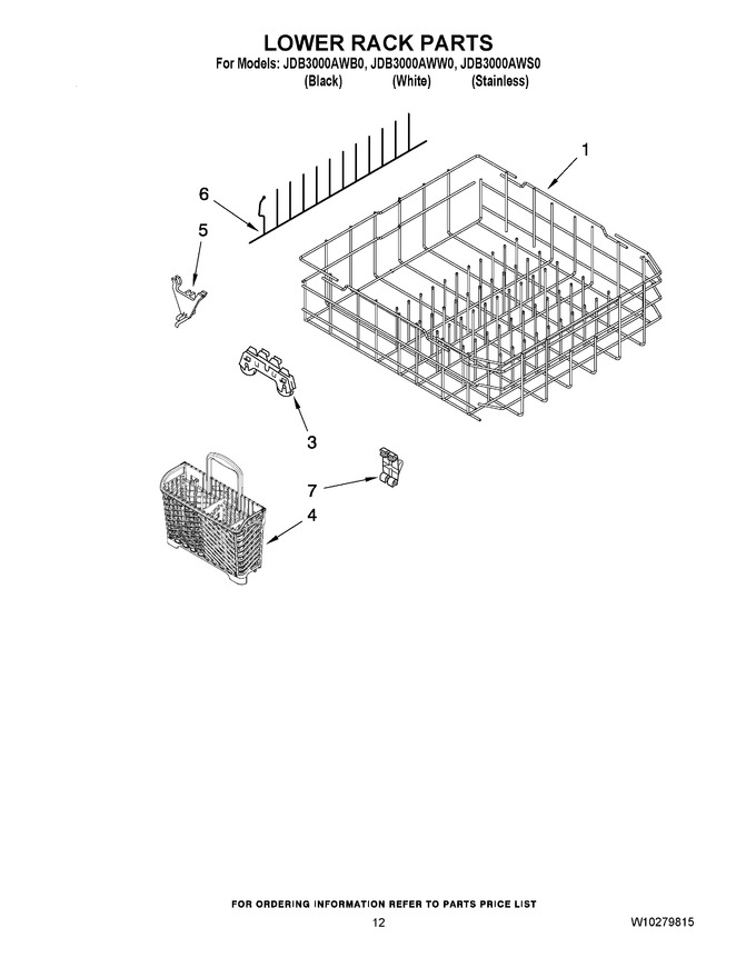 Diagram for JDB3000AWW0