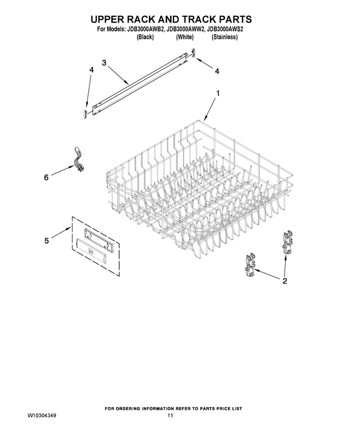Diagram for JDB3000AWS2
