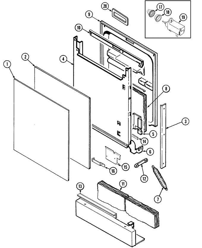 Diagram for MDB3000AWX
