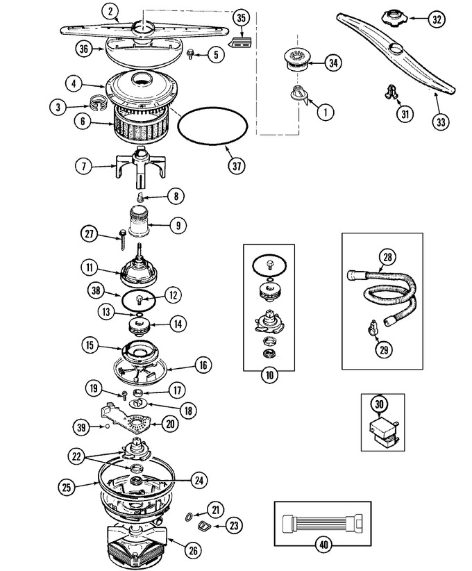 Diagram for JDB3010AWN