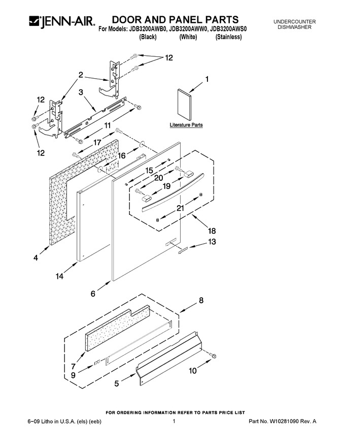 Diagram for JDB3200AWS0
