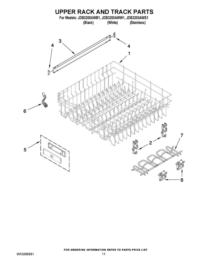 Diagram for JDB3200AWW1
