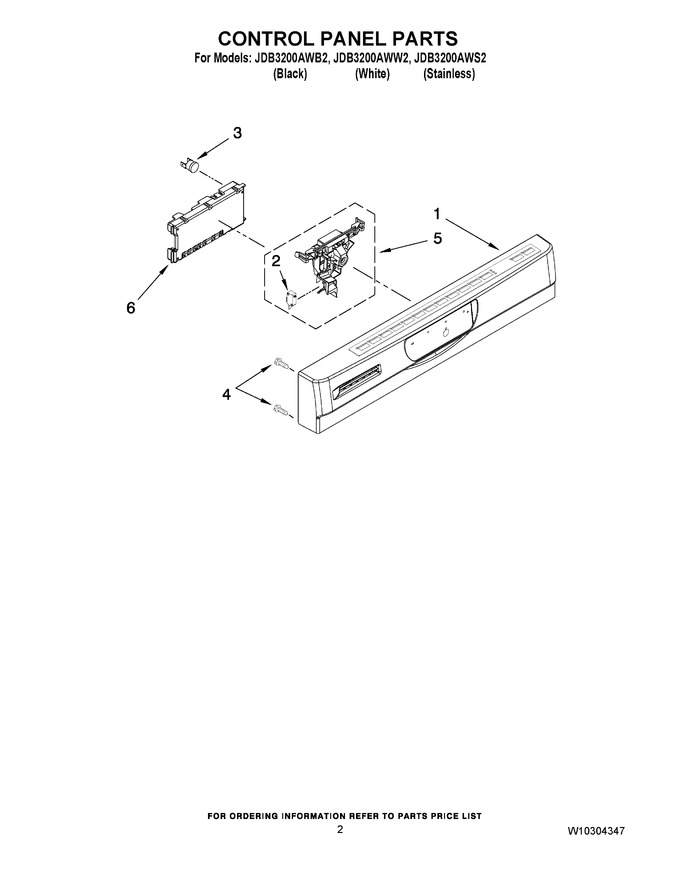 Diagram for JDB3200AWB2