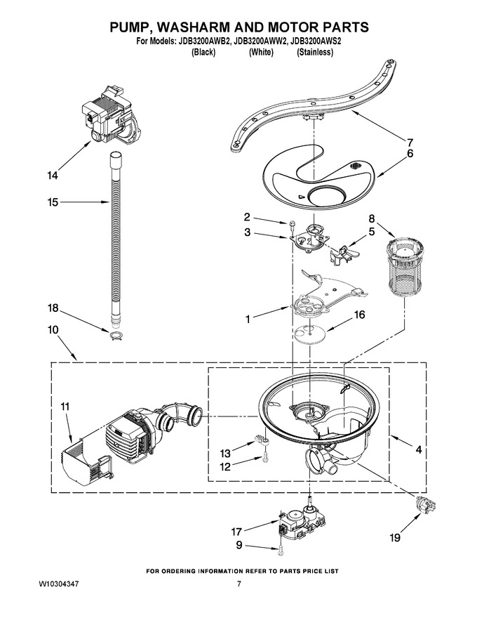 Diagram for JDB3200AWB2