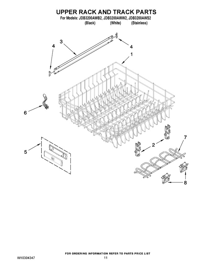 Diagram for JDB3200AWS2