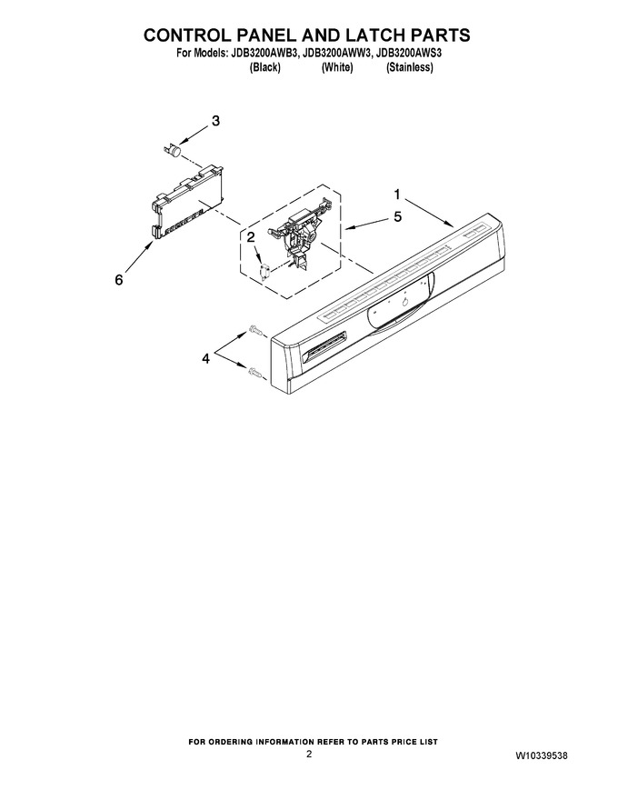 Diagram for JDB3200AWB3