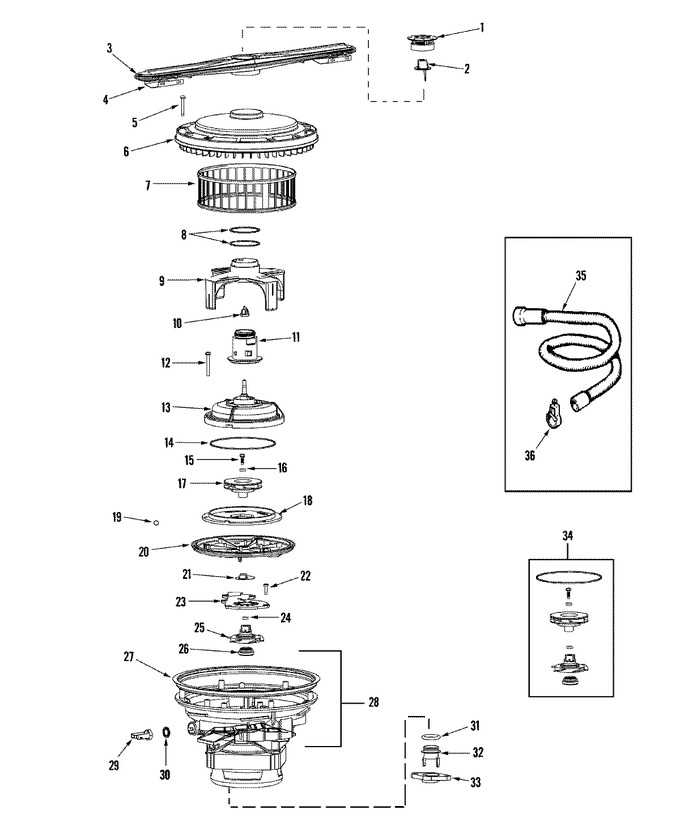 Diagram for JDB3610AWN