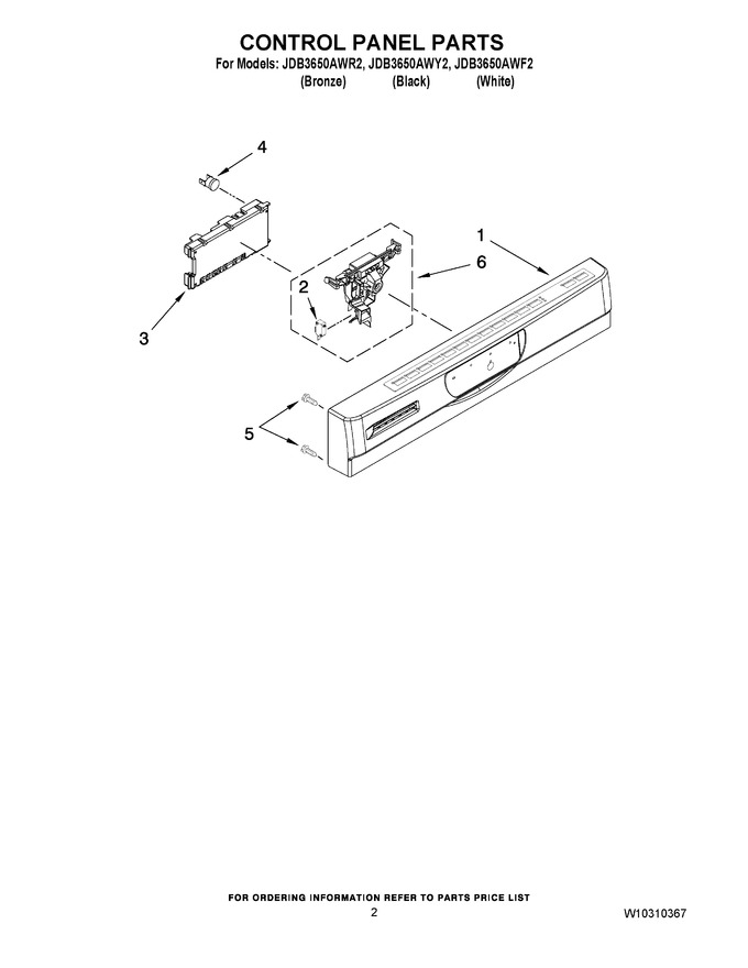 Diagram for JDB3650AWR2