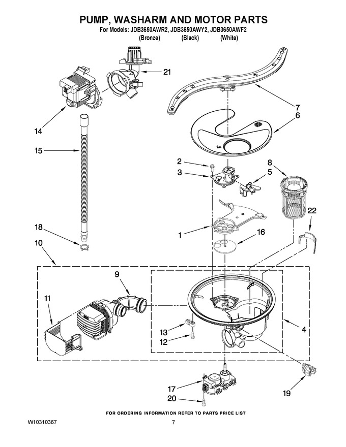 Diagram for JDB3650AWR2
