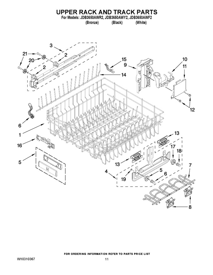 Diagram for JDB3650AWR2