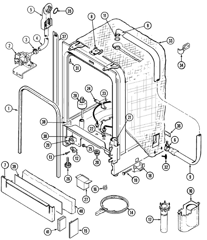 Diagram for JDB4950AWR