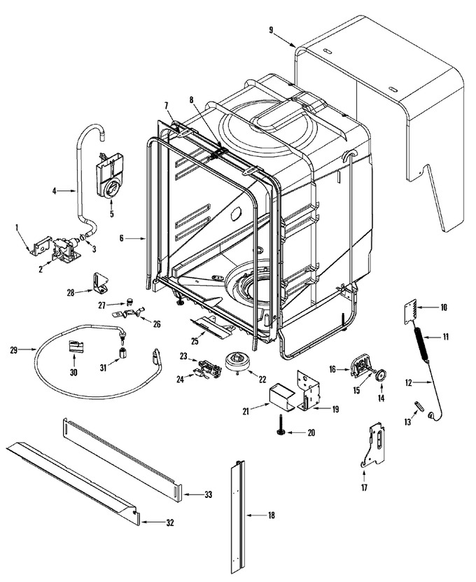 Diagram for MDBF550AWW