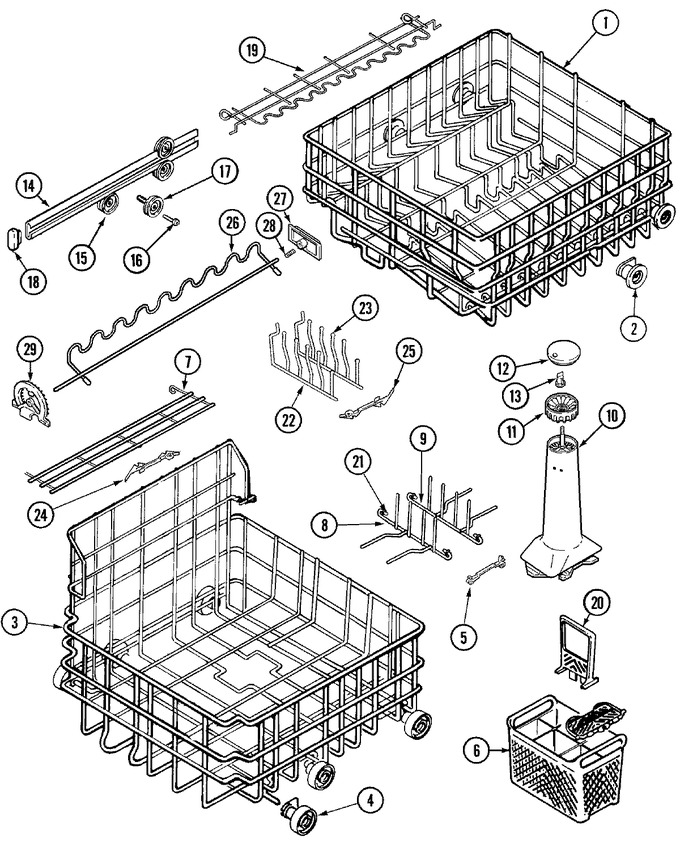 Diagram for JDB4950AWU