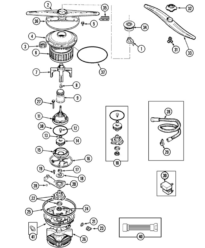 Diagram for MDB4100AWW