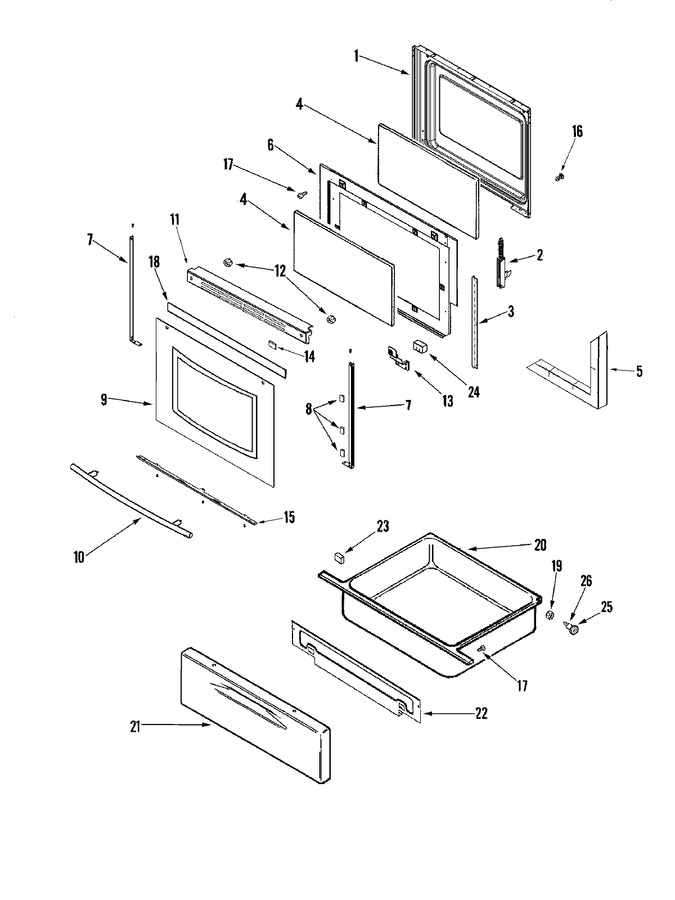 Diagram for JDR8880RDW