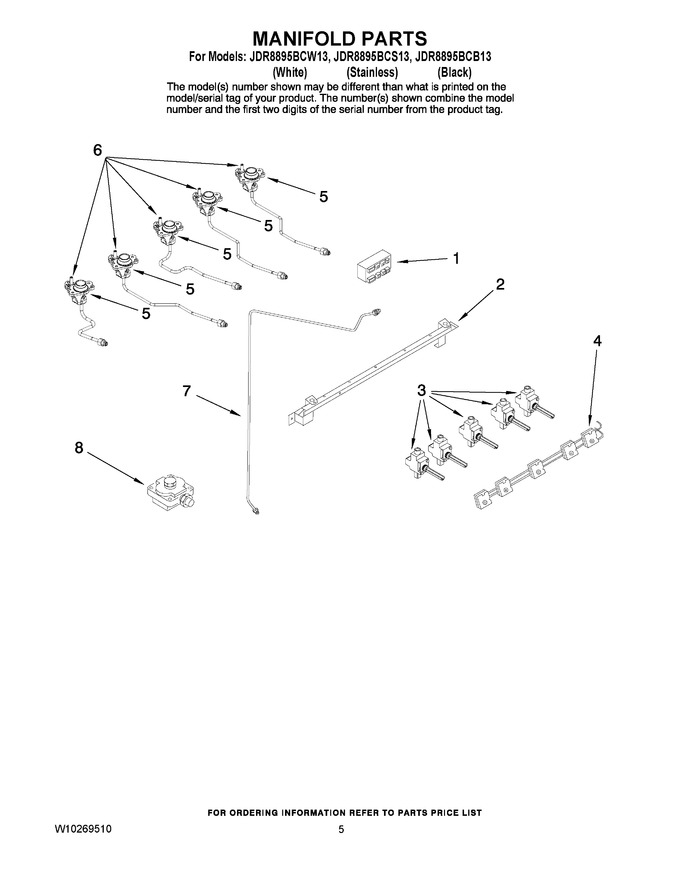 Diagram for JDR8895BCS13
