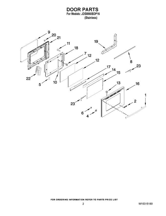 Diagram for JDS8860BDP16