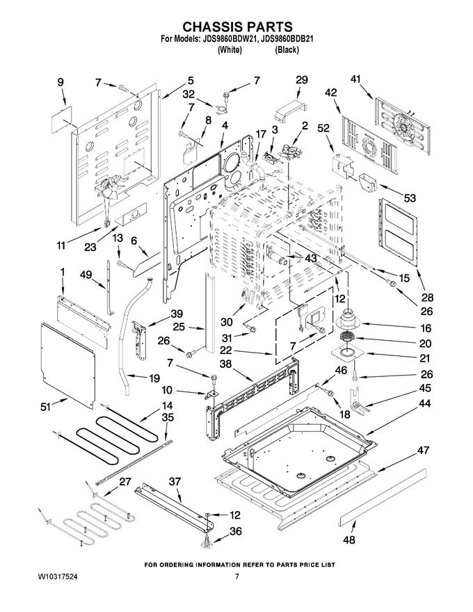 Diagram for JDS9860BDB21