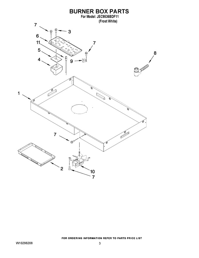 Diagram for JEC9536BDF11