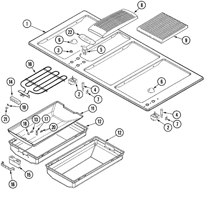 Diagram for JED8345ADW
