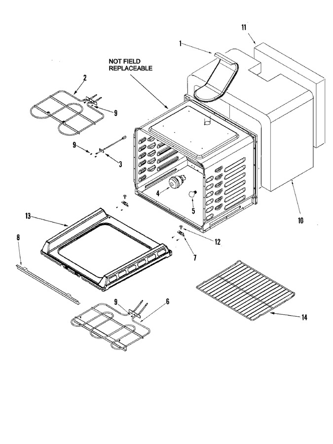 Diagram for JER8785RAF
