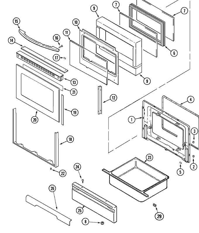 Diagram for JER8849BCW