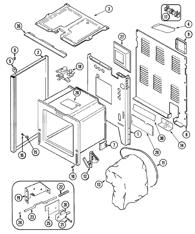 Diagram for JER8850BAW