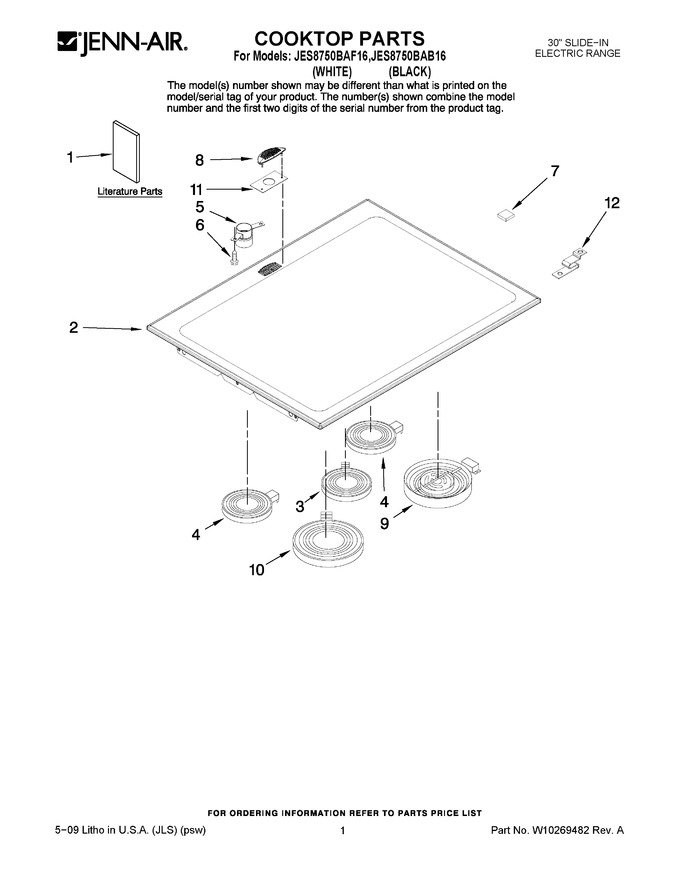Diagram for JES8750BAF16