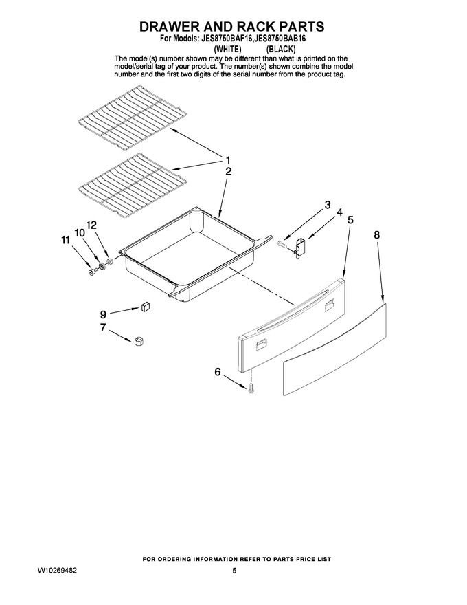 Diagram for JES8750BAF16