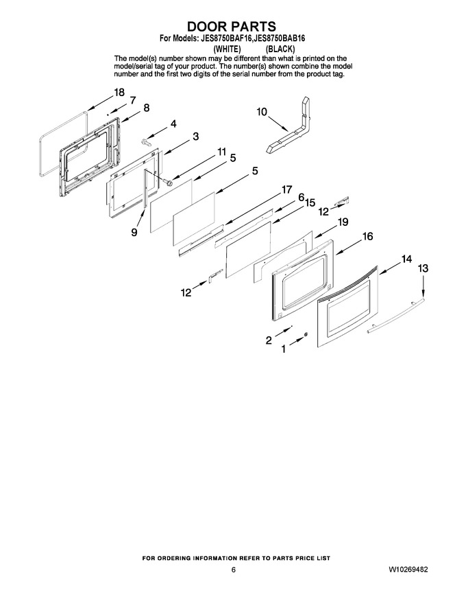 Diagram for JES8750BAB16