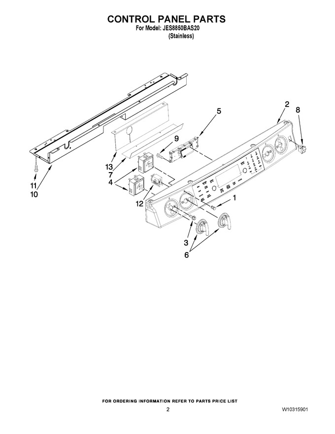 Diagram for JES8850BAS20