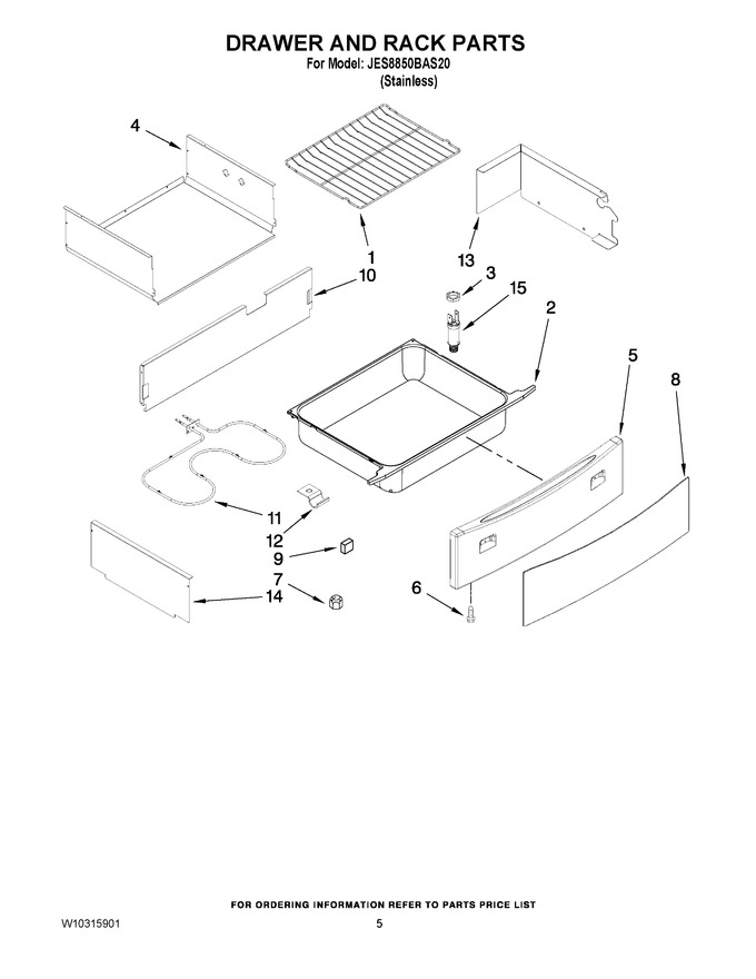 Diagram for JES8850BAS20