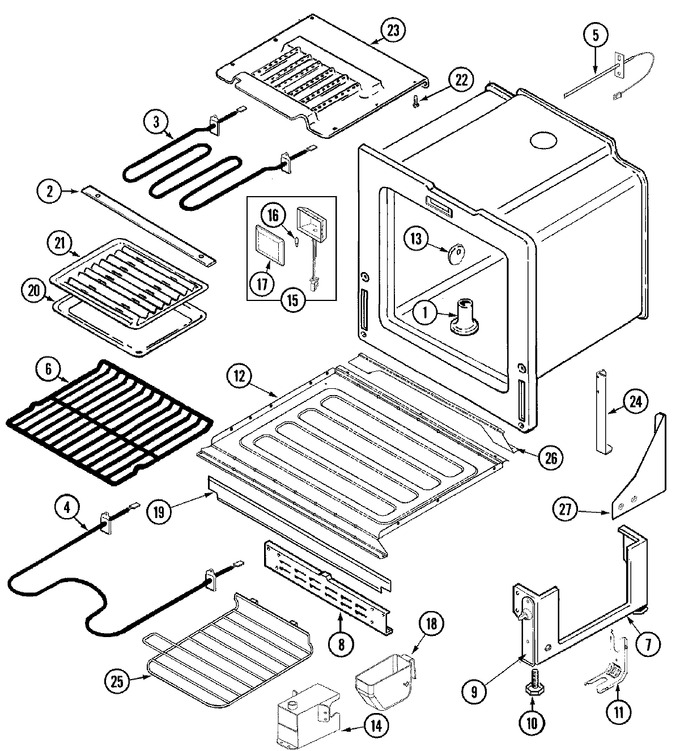 Diagram for JES9750AAB