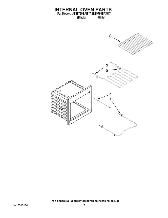 Diagram for JES9750BAB17