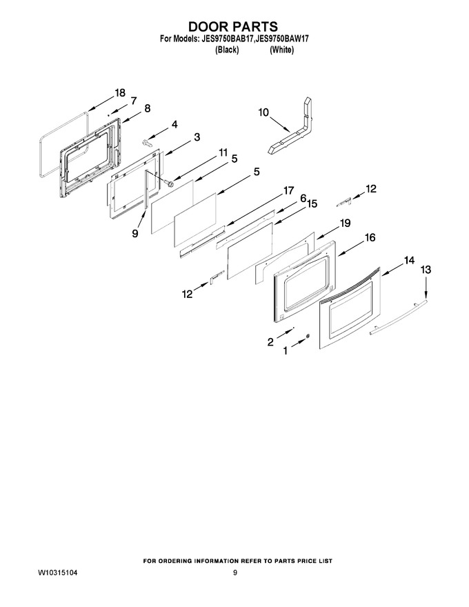 Diagram for JES9750BAB17