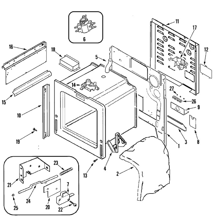 Diagram for JES9800BAF