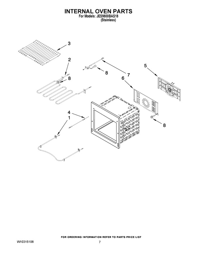 Diagram for JES9800BAS18