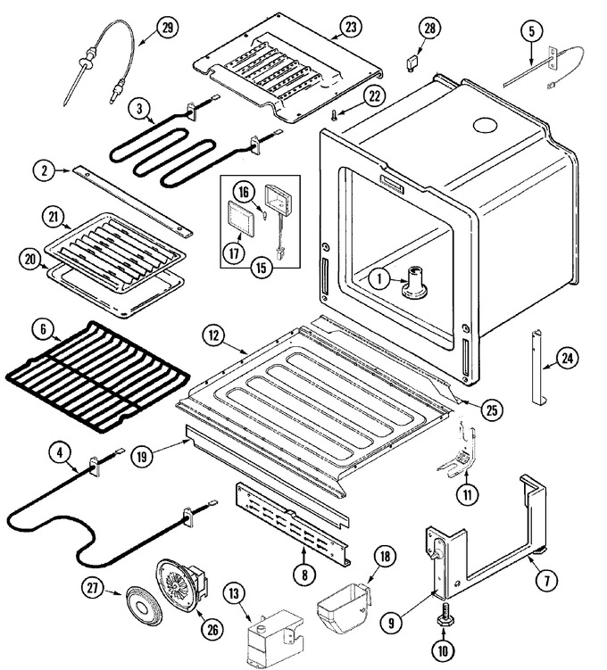 Diagram for JES9860AAW