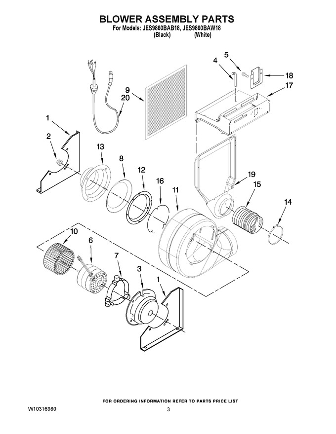 Diagram for JES9860BAB18