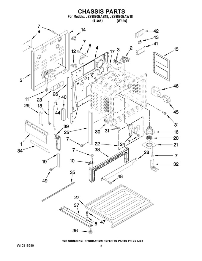 Diagram for JES9860BAB18