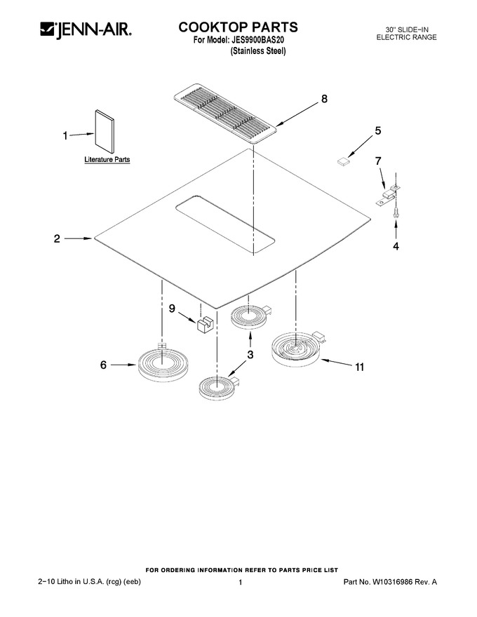 Diagram for JES9900BAS20