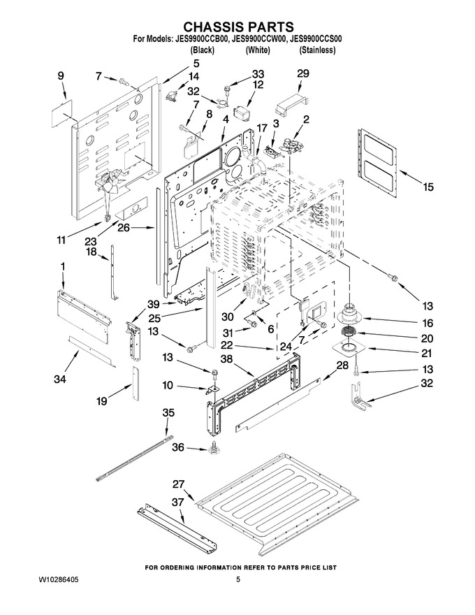 Diagram for JES9900CCW00