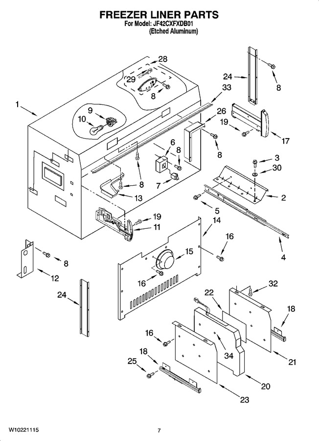 Diagram for JF42CXFXDB01