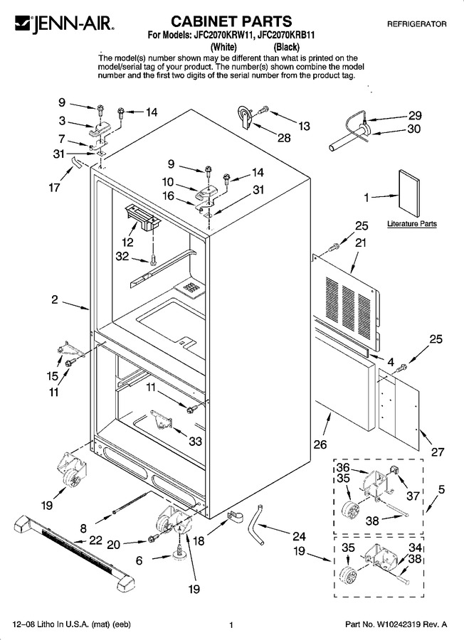 Diagram for JFC2070KRW11