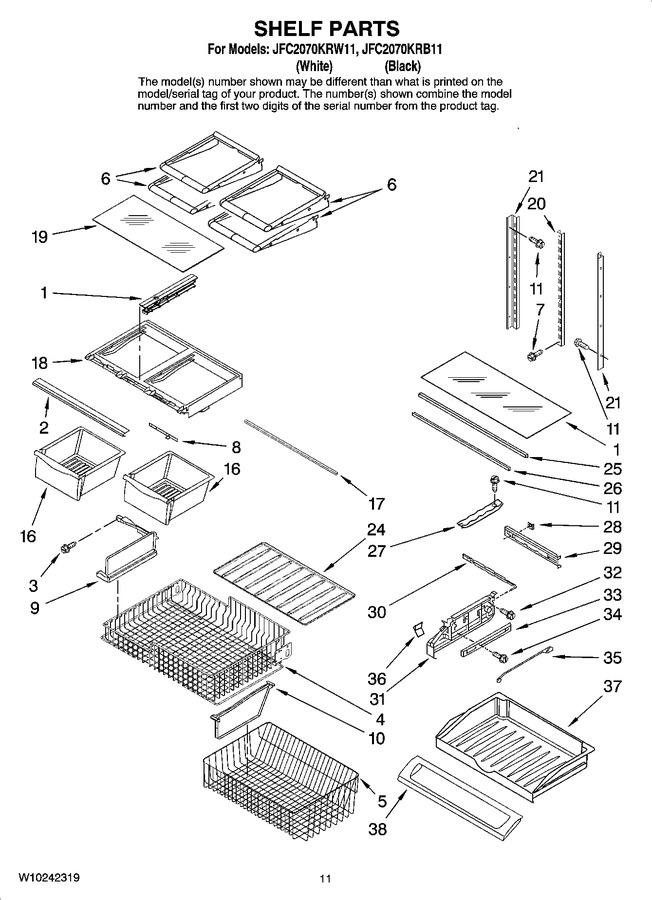 Diagram for JFC2070KRB11