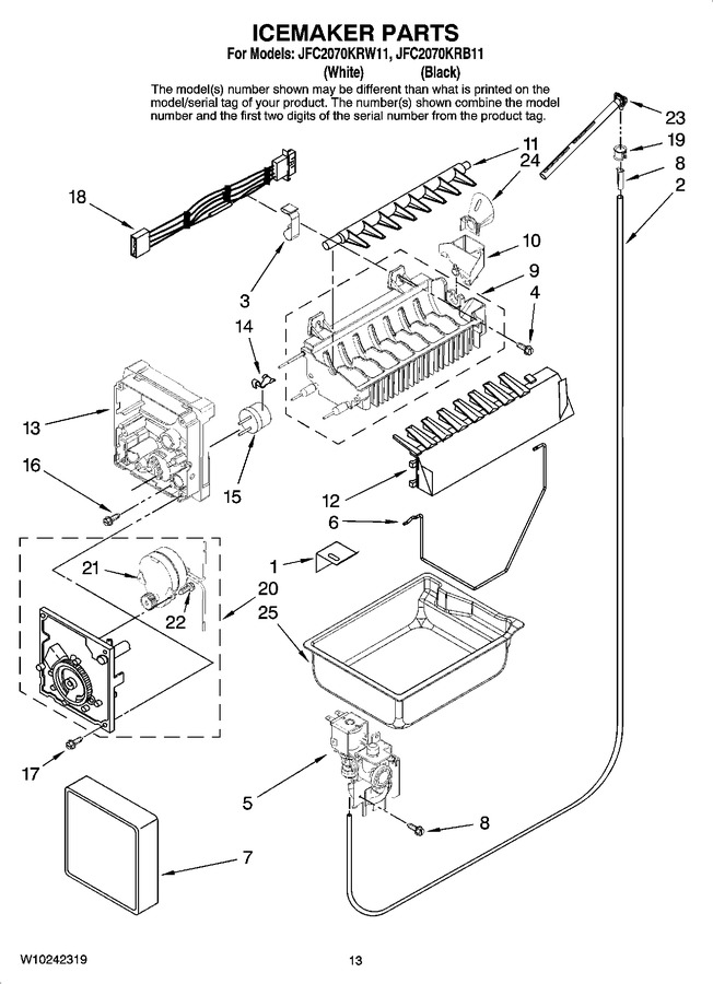 Diagram for JFC2070KRB11
