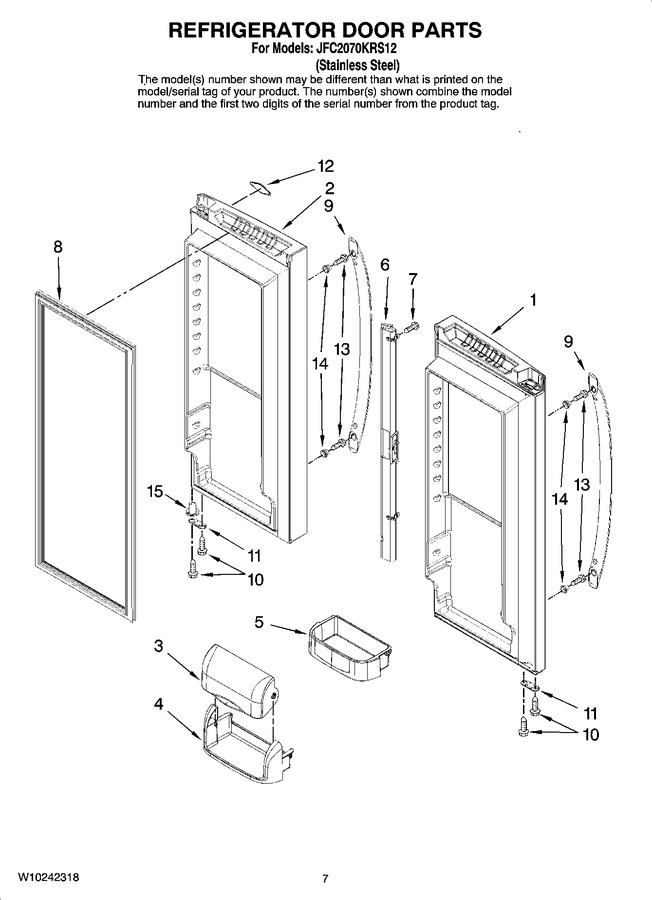 Diagram for JFC2070KRS12