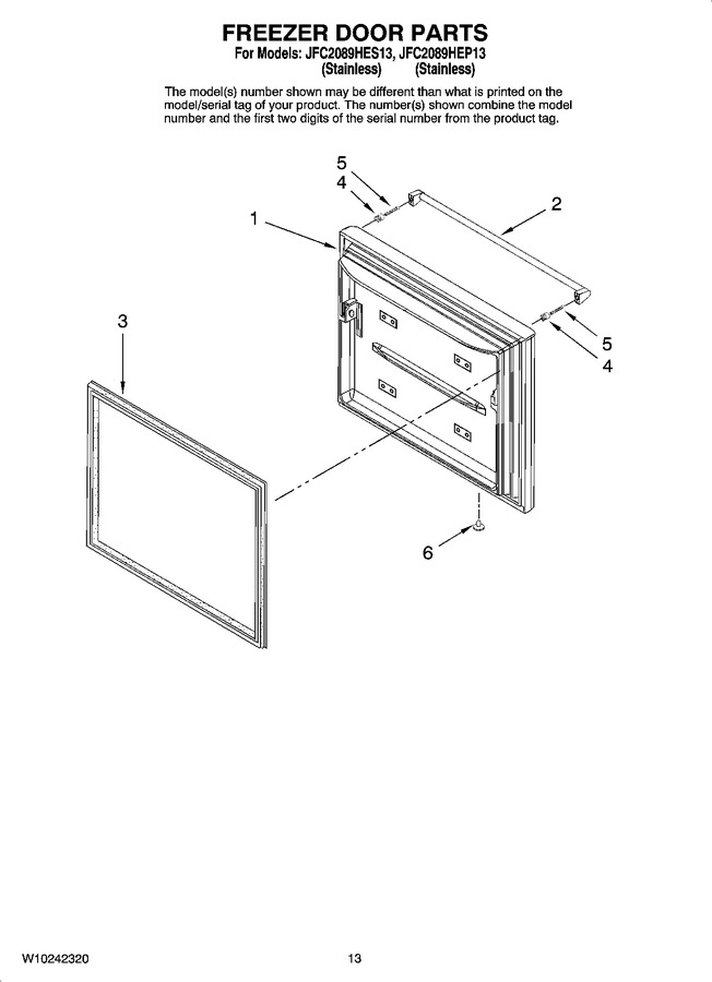 Diagram for JFC2089HEP13