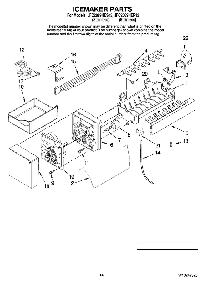 Diagram for JFC2089HEP13